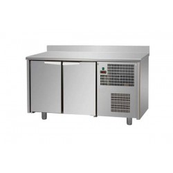 Tavolo Refrigerato 2 porte con alzatina